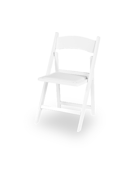 Cadira americana entapissada blanca